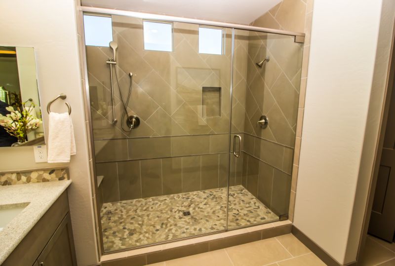 Minimalist Shower Interior